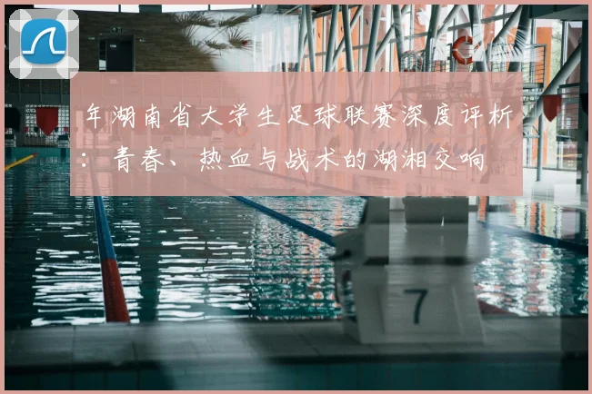 年湖南省大学生足球联赛深度评析:青春、热血与战术的湖湘交响